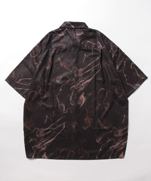 LOWRYS FARM（ローリーズファーム）の「スパンローンガラシャツＳＳ　964032（シャツ/ブラウス・メンズ・ブラック/ブルー・MEDIUM/LARGE）」の11枚目の写真