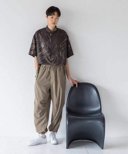 LOWRYS FARM（ローリーズファーム）の「スパンローンガラシャツＳＳ　964032（シャツ/ブラウス・メンズ・ブラック/ブルー・MEDIUM/LARGE）」の16枚目の写真