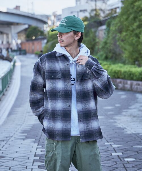 FFEIN（フェイン）の「【FFEIN(フェイン)】ロゴ刺繍オンブレチェック