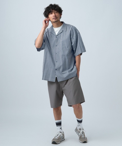 CHARI&CO（チャリアンドコー）の「【CHARI&CO SAFE RIDE for BAYFLOW】チェックシャツ（シャツ/ブラウス・メンズ・ネイビー/グリーン・MEDIUM/LARGE）」の16枚目の写真