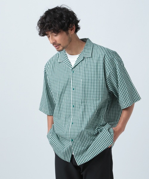 CHARI&CO（チャリアンドコー）の「【CHARI&CO SAFE RIDE for BAYFLOW】チェックシャツ（シャツ/ブラウス・メンズ・ネイビー/グリーン・MEDIUM/LARGE）」の19枚目の写真