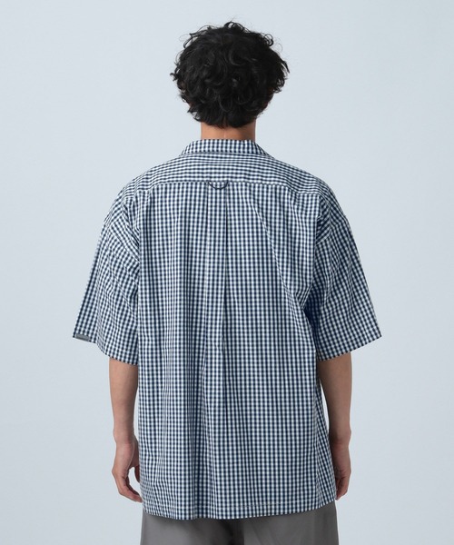 CHARI&CO（チャリアンドコー）の「【CHARI&CO SAFE RIDE for BAYFLOW】チェックシャツ（シャツ/ブラウス・メンズ・ネイビー/グリーン・MEDIUM/LARGE）」の17枚目の写真