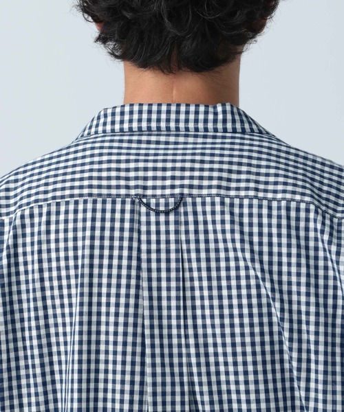 CHARI&CO（チャリアンドコー）の「【CHARI&CO SAFE RIDE for BAYFLOW】チェックシャツ（シャツ/ブラウス・メンズ・ネイビー/グリーン・MEDIUM/LARGE）」の11枚目の写真