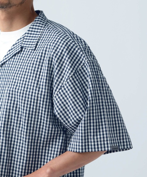 CHARI&CO（チャリアンドコー）の「【CHARI&CO SAFE RIDE for BAYFLOW】チェックシャツ（シャツ/ブラウス・メンズ・ネイビー/グリーン・MEDIUM/LARGE）」の20枚目の写真