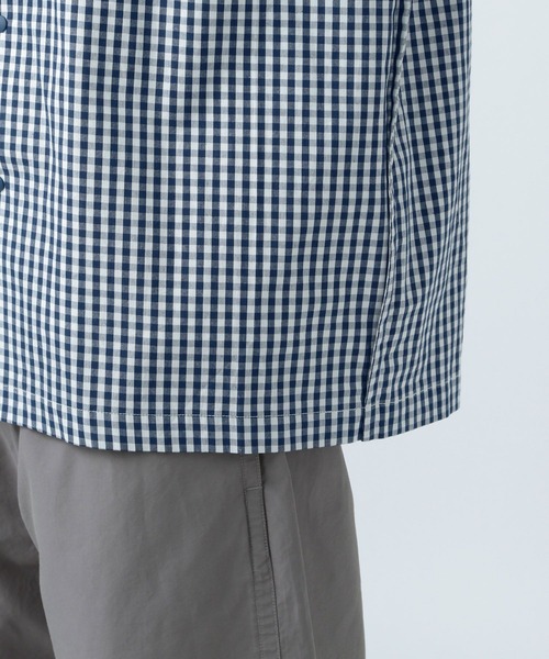 CHARI&CO（チャリアンドコー）の「【CHARI&CO SAFE RIDE for BAYFLOW】チェックシャツ（シャツ/ブラウス・メンズ・ネイビー/グリーン・MEDIUM/LARGE）」の7枚目の写真