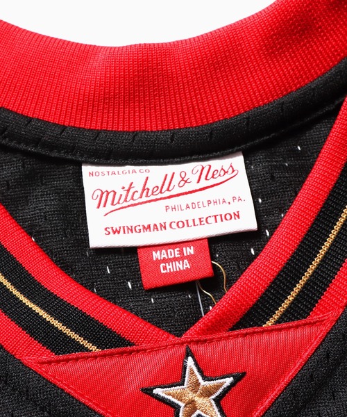 Mitchell&Ness（ミッチェル&ネス）の「Mitchell&Ness/ミッチェル&ネス NBA Swingman 76ers Allen Iverson Road Jersey チームジャージ タンクトップ（タンクトップ・メンズ・ブラック・M/L）」の10枚目の写真