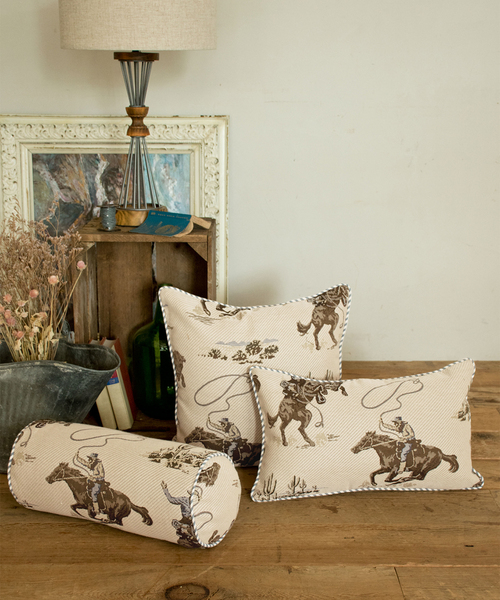 JOURNAL STANDARD FURNITURE カウボーイクッションカバー United Wallpaper】COWBOY クッションカバー 50×30cm