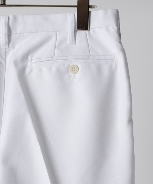 AROUND FLAVA（アラウンドフラバ）の「pleats slacks / プリーツスラックス（スラックス・メンズ・ホワイト/ブラック/チャコールグレー・MEDIUM/SMALL/LARGE）」の16枚目の写真