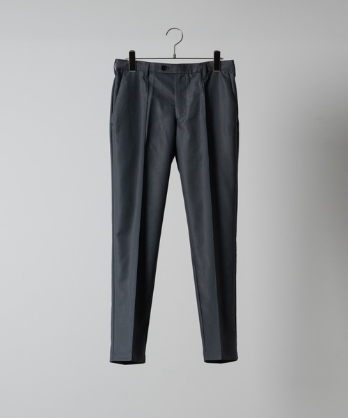 AROUND FLAVA（アラウンドフラバ）の「pleats slacks / プリーツスラックス（スラックス・メンズ・ホワイト/ブラック/チャコールグレー・MEDIUM/SMALL/LARGE）」の10枚目の写真