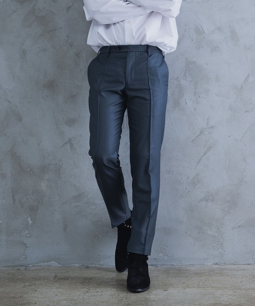 AROUND FLAVA（アラウンドフラバ）の「pleats slacks / プリーツスラックス（スラックス・メンズ・ホワイト/ブラック/チャコールグレー・MEDIUM/SMALL/LARGE）」の19枚目の写真