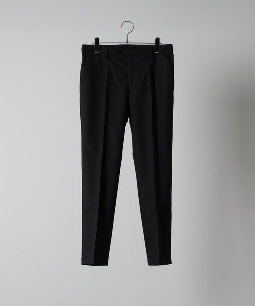 AROUND FLAVA（アラウンドフラバ）の「pleats slacks / プリーツスラックス（スラックス・メンズ・ホワイト/ブラック/チャコールグレー・MEDIUM/SMALL/LARGE）」の17枚目の写真