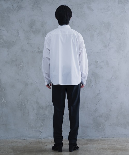 AROUND FLAVA（アラウンドフラバ）の「pleats slacks / プリーツスラックス（スラックス・メンズ・ホワイト/ブラック/チャコールグレー・MEDIUM/SMALL/LARGE）」の6枚目の写真