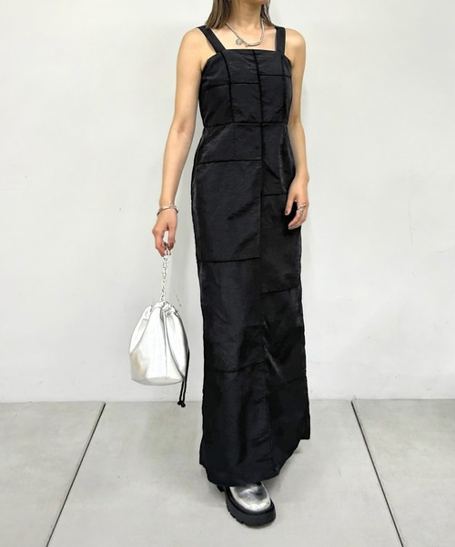 Six M（シックスエム）の「【SixM/シックスエム】メローワンピース（ワンピース・レディース・ブラック・FREE）」の4枚目の写真