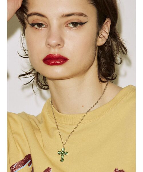 jouetie（ジュエティ）の「クロスネックレス（ネックレス・レディース・シルバー/ゴールド・FREE）」の3枚目の写真