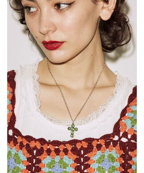 jouetie（ジュエティ）の「クロスネックレス（ネックレス・レディース・シルバー/ゴールド・FREE）」の4枚目の写真