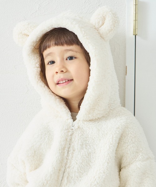 [美品]KRYCLOTHING クマ耳　ボアパーカー　ハーフパンツ　Oリング 棘」 | KRY clothing