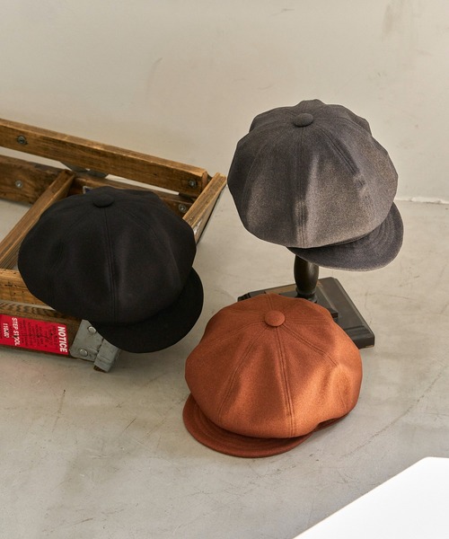 Mighty Shine（マイティシャイン）の「LANA CASQUETTE / MightyShine マイティシャイン / 1234002（キャスケット・メンズ・ブラック/グレー/ベージュ/ブラウン・L/M）」の10枚目の写真