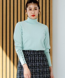 組曲（クミキョク）の「ルーズフィットタートル ニット（ニット/セーター）」