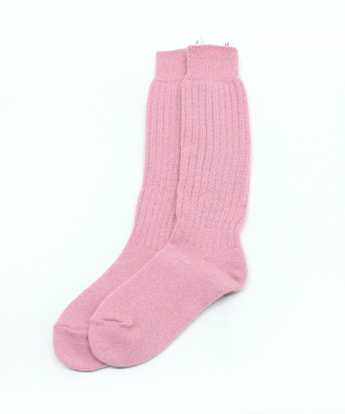 RNA（アールエヌエー）の「E4930 ボリュームウールソックス（ソックス/靴下・レディース・ピンク/グリーン/アイボリー・FREE）」の5枚目の写真