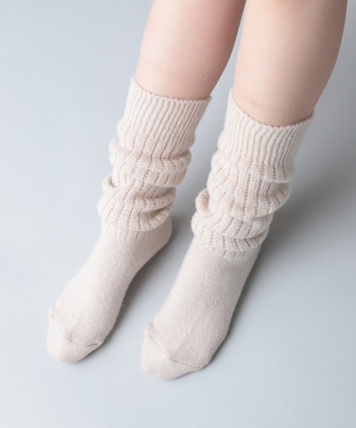 RNA（アールエヌエー）の「E4930 ボリュームウールソックス（ソックス/靴下・レディース・ピンク/グリーン/アイボリー・FREE）」の8枚目の写真