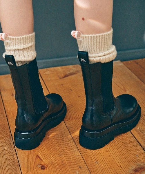 RNA（アールエヌエー）の「E4930 ボリュームウールソックス（ソックス/靴下・レディース・ピンク/グリーン/アイボリー・FREE）」の18枚目の写真