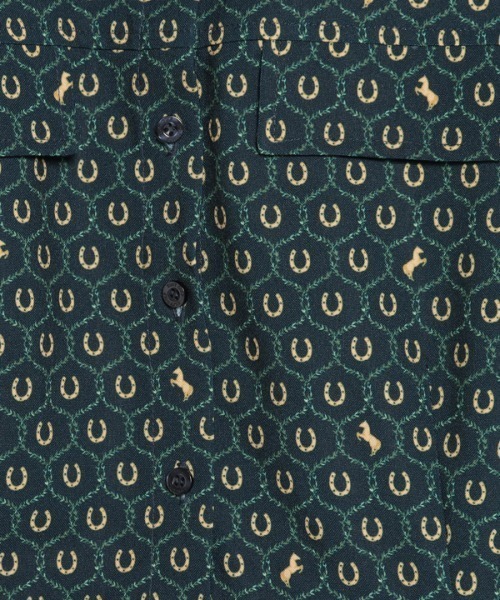 セール】Horseshoe print シャツワンピース（ワンピース）｜EIMY