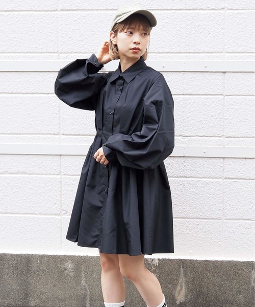 tiptop（ティップトップ）の「ウエストタックチュニックブラウス