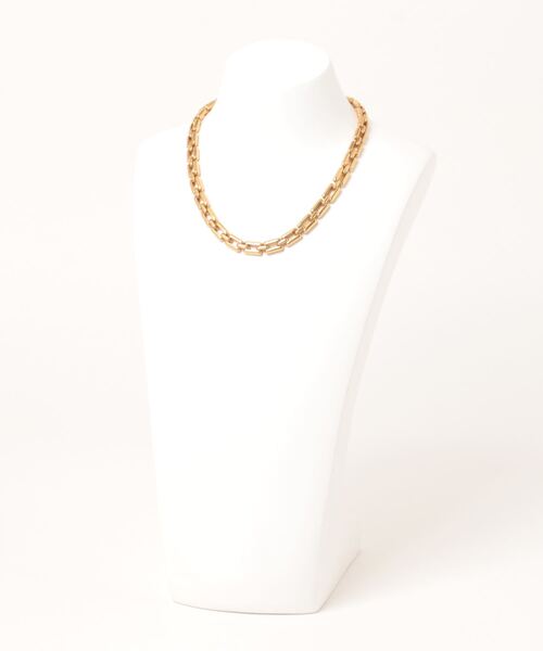 未使用　Curensology　＜CSG＞スクエアチェーンネックレス Curensology（カレンソロジー）の「Curensology(カレンソロジー