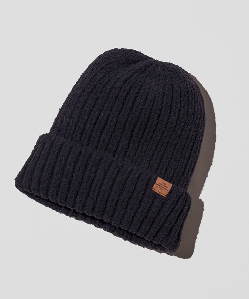 Ruben（ルーベン）の「【Ruben】 BORE WATCH / MIX BORE WATCH（ニットキャップ/ビーニー・レディース・グレー/ブルー/ホワイト/ライトグレー/グリーン/ブラック/ワイン/ベージュ/ネイビー/ブラウン/レッド・FREE）」の3枚目の写真