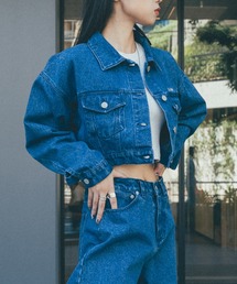 Subciety（サブサエティ）の「CROPPED DENIM JKT（デニムジャケット）」