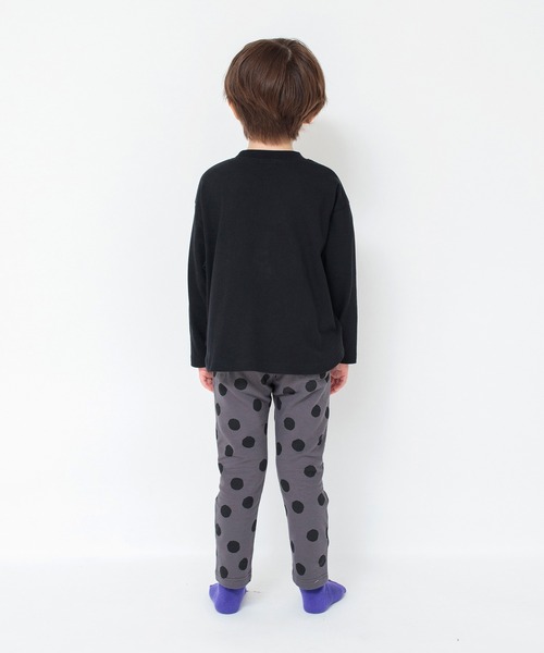 BRANSHES(ブランシェス)の「ワンポイント刺繍長袖Tシャツ_ロンT(Tシャツ/カットソー・キッズ・ブラック/レッド/グリーン/ライトグリーン/ロイヤルブルー/オレンジ/マスタード/アイボリー・120/100/110/140/150/90/130)」の14枚目の写真