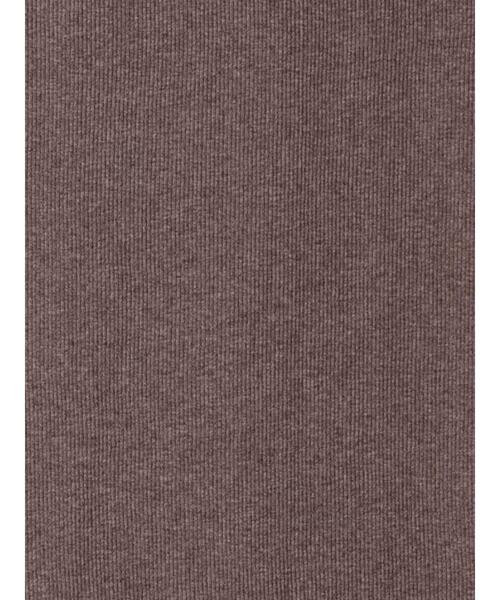 Samansa Mos2（サマンサ モスモス）の「テレコノースリーブカットソー（タンクトップ・レディース・ブラウン/ベージュ/チャコールグレー・F）」の5枚目の写真