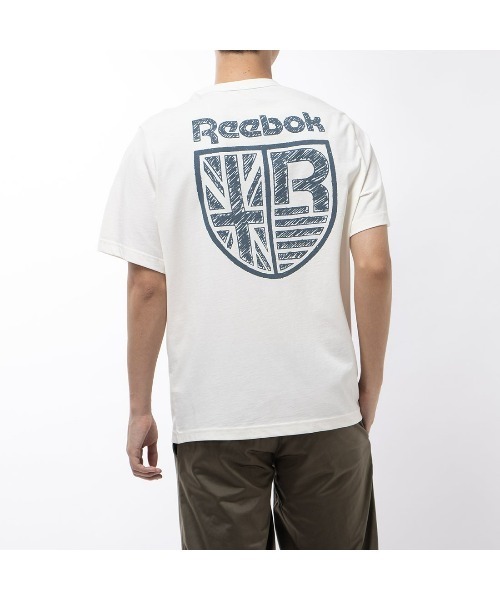 Reebok（リーボック）の「クレスト ショートスリーブ Tシャツ / GS CL CREST SHORT SLEEVE TEE（Tシャツ/カットソー・メンズ・ヘザーグレー/マルーン/オフホワイト・MEDIUM/LARGE/SMALL/XX-LARGE/X-LARGE/X-SMALL）」の17枚目の写真