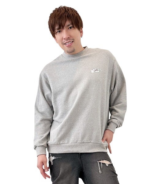 EXIEEE（イグジー）の「EXIEEE/チェッカーフラグスウェット（スウェット・レディース・杢グレー/ブラック/ベージュ・MEDIUM/SMALL/LARGE）」の5枚目の写真