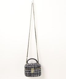 clear | ツイードバニティバッグ≪2023AW新作≫(ショルダーバッグ)