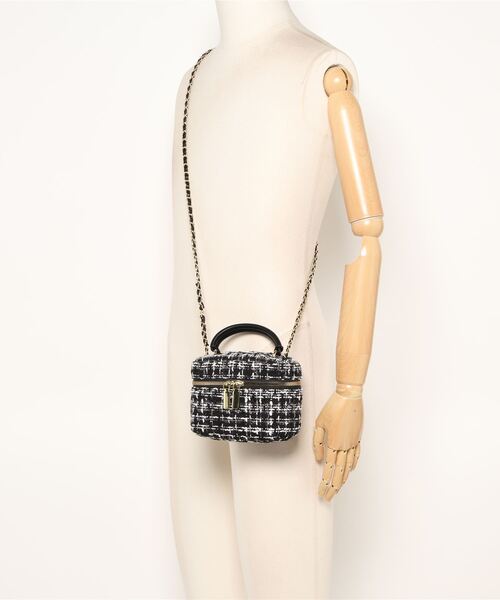 【25新作】CHANEL ツイードバニティーバッグ clear（クリア）の「×ツイードバニティバッグ（ショルダーバッグ