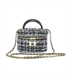 clear | ツイードバニティバッグ(ショルダーバッグ)