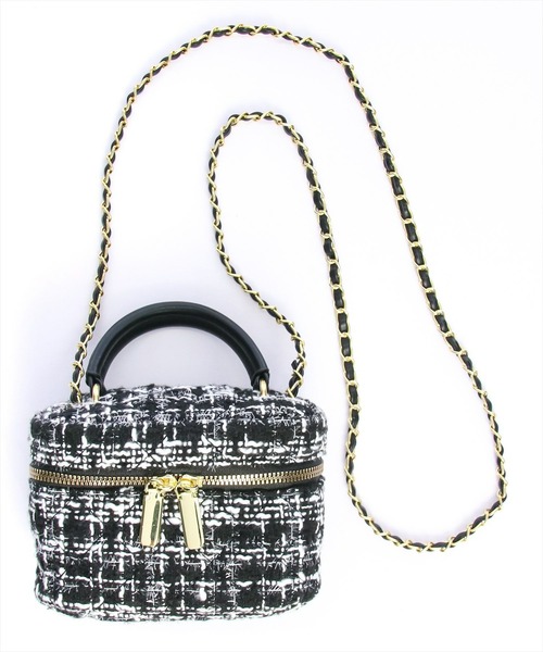 【25C/フェミニンなツイード素材♪】CHANEL バニティバッグ gift CHANEL バニティバッグ 25C – GINZA SATAKE