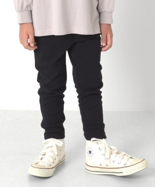 S&H(エスアンドエイチ)の「【S&H】カットロングパンツ(その他パンツ・キッズ・チャコールグレー/ブラック/グレイッシュブルー/ライトグレー/ネイビー/ベージュ/ダークグリーン/トップグレー/ライトブルー/ライトカーキ・110cm/120cm/130cm/100cm)」の2枚目の写真