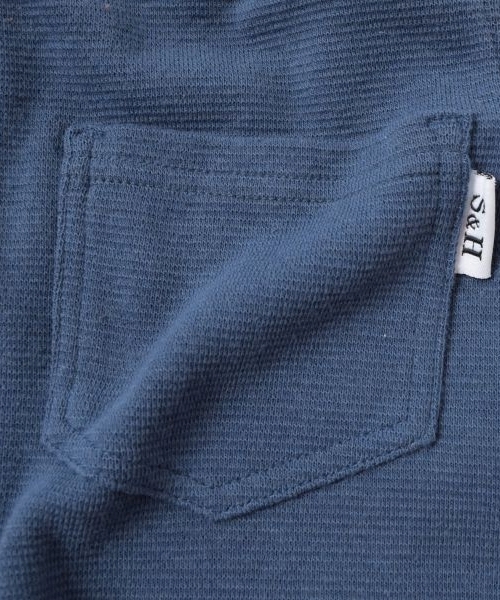S&H(エスアンドエイチ)の「【S&H】カットロングパンツ(その他パンツ・キッズ・チャコールグレー/ブラック/グレイッシュブルー/ライトグレー/ネイビー/ベージュ/ダークグリーン/トップグレー/ライトブルー/ライトカーキ・110cm/120cm/130cm/100cm)」の12枚目の写真