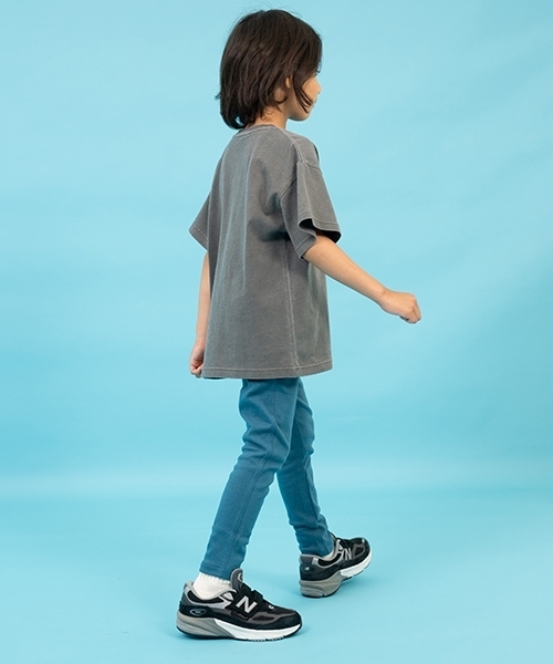 S&H(エスアンドエイチ)の「【S&H】カットロングパンツ(その他パンツ・キッズ・チャコールグレー/ブラック/グレイッシュブルー/ライトグレー/ネイビー/ベージュ/ダークグリーン/トップグレー/ライトブルー/ライトカーキ・110cm/120cm/130cm/100cm)」の15枚目の写真