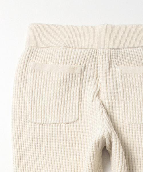 Ray BEAMS（レイビームス）の「RBS / ワッフル編み ニットパンツ（その他パンツ・レディース・オフホワイト/ライトブラウン・0/1）」の15枚目の写真