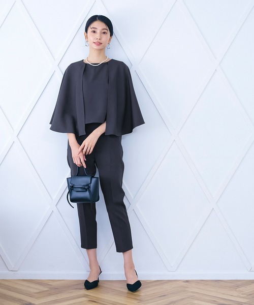 セール】ケープマントセットアップスーツ（セットアップ）｜coca