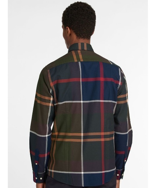 Barbour（バブアー）の「Dunoon タータンチェック ボタンダウン シャツ（テーラードフィット）（シャツ/ブラウス・メンズ・ダークグレー/カーキ/ダークグリーン/グリーン/ライトグレー・S/M/L/XL/XXL/SMALL）」の9枚目の写真