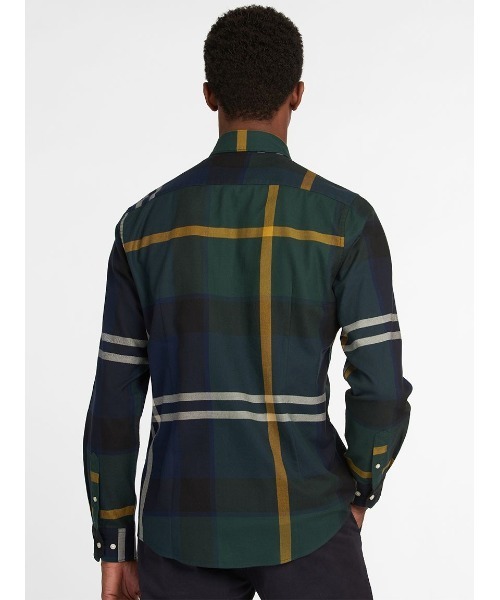 Barbour（バブアー）の「Dunoon タータンチェック ボタンダウン シャツ（テーラードフィット）（シャツ/ブラウス・メンズ・ダークグレー/カーキ/ダークグリーン/グリーン/ライトグレー・S/M/L/XL/XXL/SMALL）」の16枚目の写真