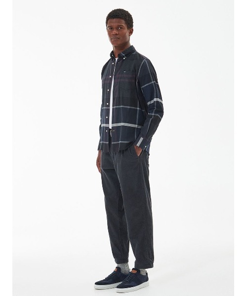 Barbour（バブアー）の「Dunoon タータンチェック ボタンダウン シャツ（テーラードフィット）（シャツ/ブラウス・メンズ・ダークグレー/カーキ/ダークグリーン/グリーン/ライトグレー・S/M/L/XL/XXL/SMALL）」の18枚目の写真