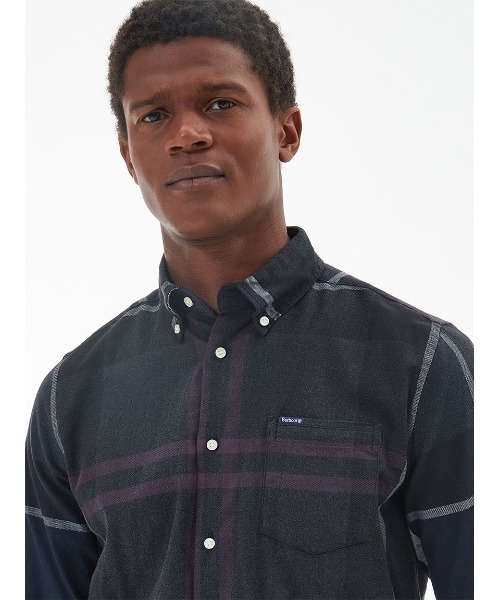 Barbour（バブアー）の「Dunoon タータンチェック ボタンダウン シャツ（テーラードフィット）（シャツ/ブラウス・メンズ・ダークグレー/カーキ/ダークグリーン/グリーン/ライトグレー・S/M/L/XL/XXL/SMALL）」の20枚目の写真