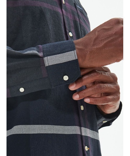 Barbour（バブアー）の「Dunoon タータンチェック ボタンダウン シャツ（テーラードフィット）（シャツ/ブラウス・メンズ・ダークグレー/カーキ/ダークグリーン/グリーン/ライトグレー・S/M/L/XL/XXL/SMALL）」の21枚目の写真