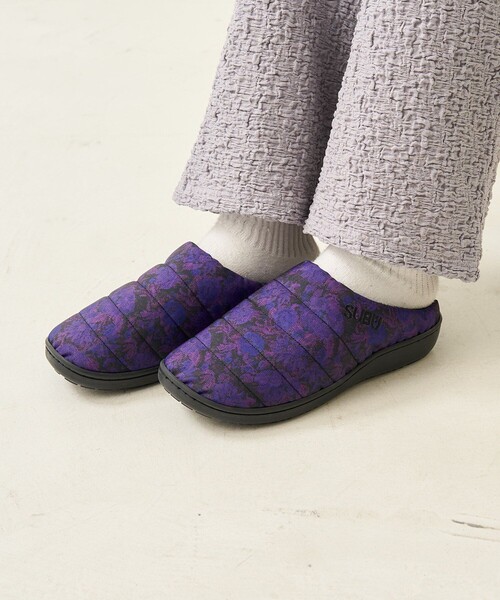 SUBU（スブ）の「SUBU/スブ SUBU NANNEN / ナンネン ウィンターサンダル モックシューズ（サンダル・メンズ・ベージュ/オレンジ/オリーブ/グリーン/パープル/ブラック・3/1/2/0）」の5枚目の写真