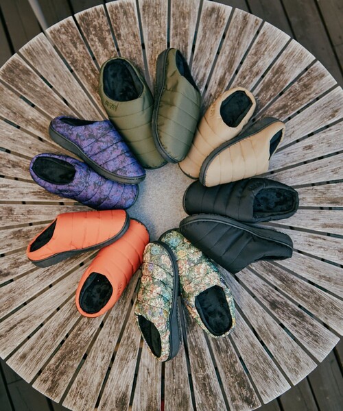 SUBU（スブ）の「SUBU/スブ SUBU NANNEN / ナンネン ウィンターサンダル モックシューズ（サンダル・メンズ・ベージュ/オレンジ/オリーブ/グリーン/パープル/ブラック・3/1/2/0）」の3枚目の写真